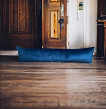 Load image into Gallery viewer, Navy Velvet Draught Excluder
