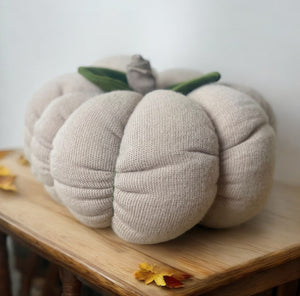 Soft Knit Wool Cream Pumpkin