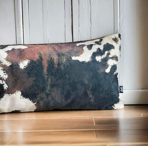 Brown Cowhide Velvet Draught Excluder