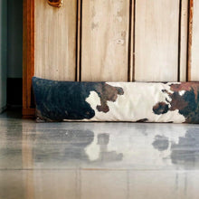Load image into Gallery viewer, Brown Cowhide Velvet Draught Excluder
