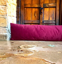 Load image into Gallery viewer, Cerise Velvet Draught Excluder
