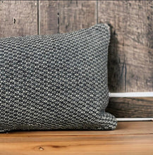 Load image into Gallery viewer, Black &amp; Silvery White Draught Excluder
