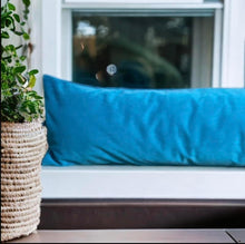 Load image into Gallery viewer, Jade Velvet Draught Excluder

