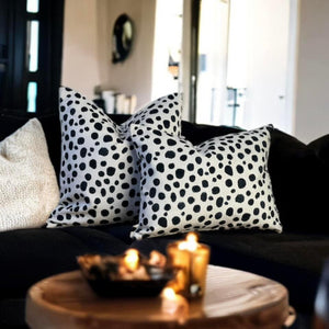 Dalmatian Velvet Cushion