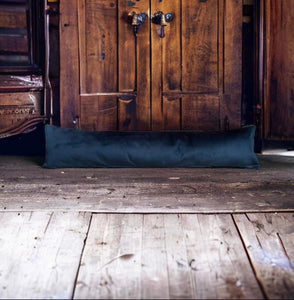 Black Velvet Draught Excluder