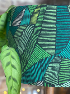 Leaf Print Lampshade