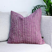 Load image into Gallery viewer, Pink Boucle Textured Cushion
