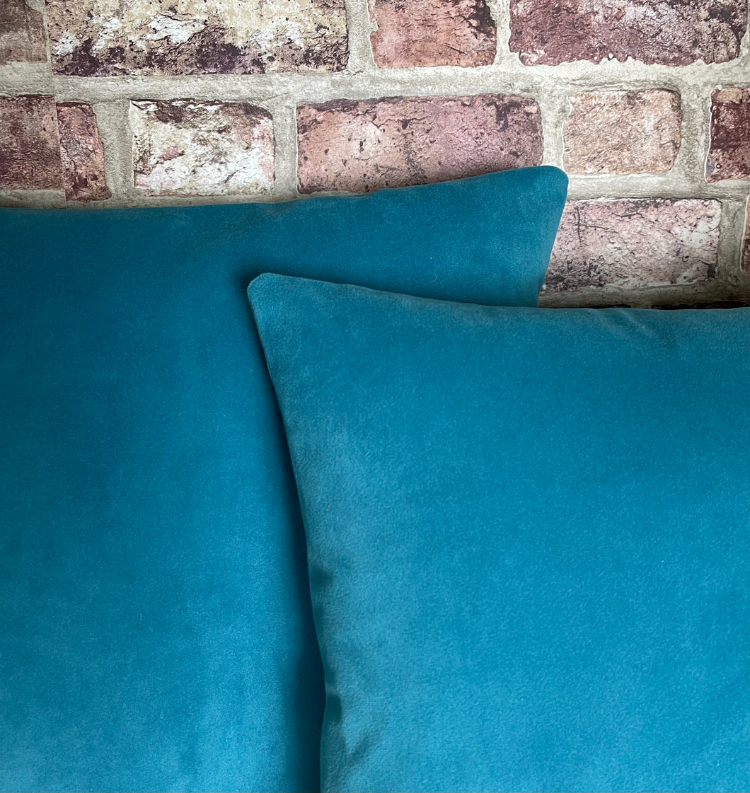 Jade Velvet Cushion