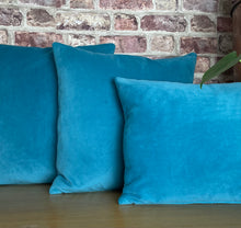 Load image into Gallery viewer, Jade Velvet Cushion

