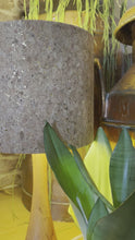 Load and play video in Gallery viewer, Cork Gold Speckled Lampshade
