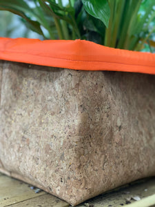 Gold Flaked Cork Pot