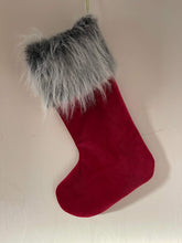 Load image into Gallery viewer, Salsa Red Christmas Stocking
