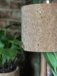 Cork Gold Speckled Lampshade