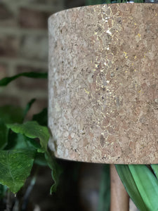 Cork Gold Speckled Lampshade