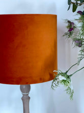 Load image into Gallery viewer, Copper Velvet Lampshade

