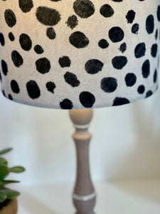 Dalmatian Velvet Lampshade