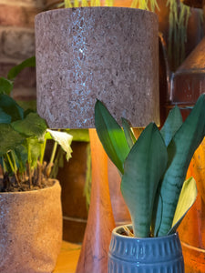 Cork Silver Speckled Lampshade