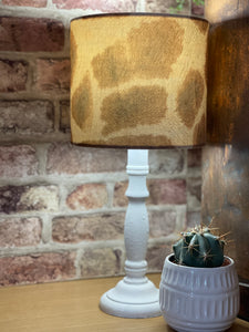 Giraffe Velvet Lampshade