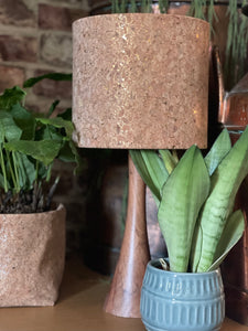 Cork Gold Speckled Lampshade