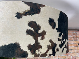 Cowhide Velvet Lampshade