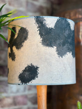 Load image into Gallery viewer, Friesian Cowhide Velvet Lampshade

