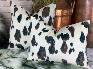 Appaloosa Pony Velvet Cushion Brown