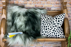 Dalmatian Velvet Cushion