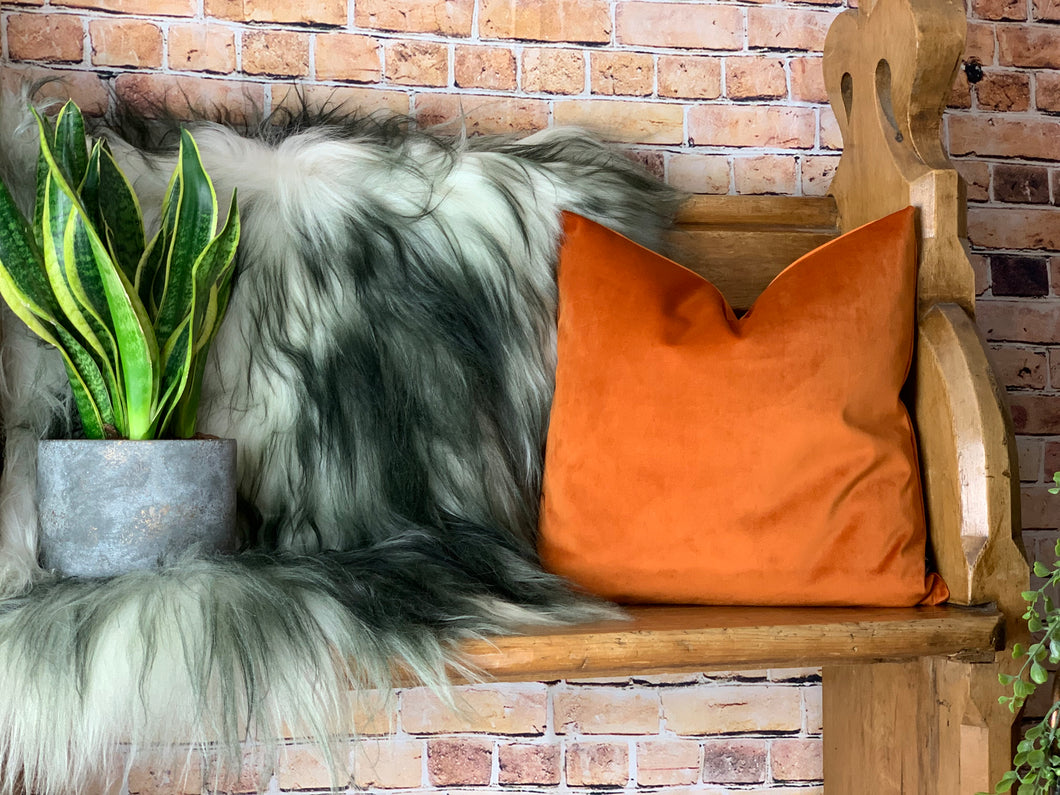 Copper Velvet Cushion
