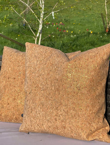 Natural Cork Outdoor Cushion Gold Speckled