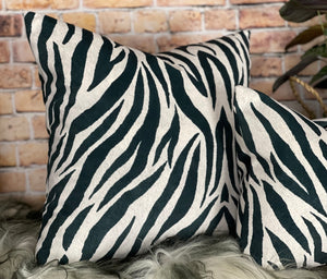 Zebra Velvet Cushion
