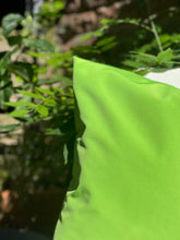 Load image into Gallery viewer, Light Lime Green Canvas Outdoor Cushion

