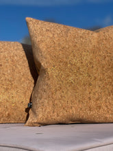 Load image into Gallery viewer, Natural Cork Outdoor Cushion Gold Speckled
