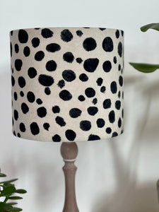 Dalmatian Velvet Lampshade