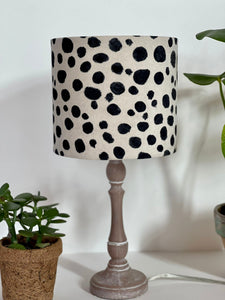 Dalmatian Velvet Lampshade