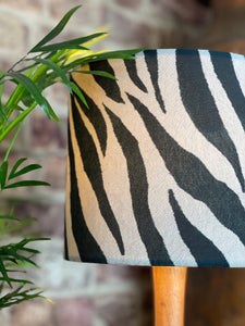 Zebra Velvet Lampshade