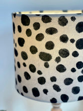 Load image into Gallery viewer, Dalmatian Velvet Lampshade
