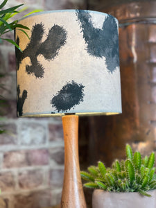 Friesian Cowhide Velvet Lampshade