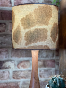 Giraffe Velvet Lampshade
