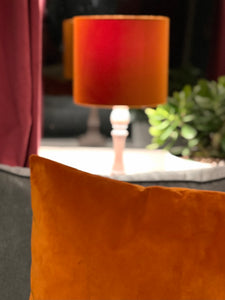 Copper Velvet Lampshade