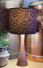 Load image into Gallery viewer, Leopard Print Velvet Lampshade

