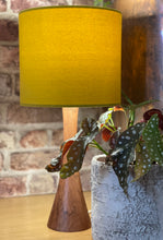 Load image into Gallery viewer, Sunshine Yellow Velvet Lampshade
