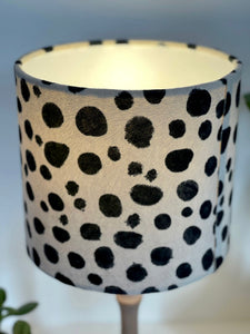 Dalmatian Velvet Lampshade