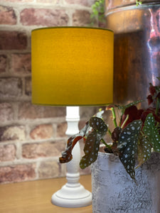 Sunshine Yellow Velvet Lampshade