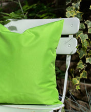 Load image into Gallery viewer, Light Lime Green Canvas Outdoor Cushion
