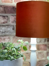 Load image into Gallery viewer, Copper Velvet Lampshade
