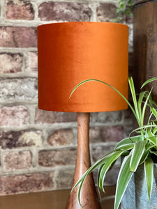 Copper Velvet Lampshade