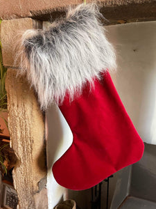Olive Christmas Stocking