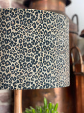 Load image into Gallery viewer, Leopard Print Velvet Lampshade
