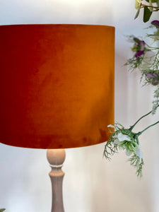 Copper Velvet Lampshade
